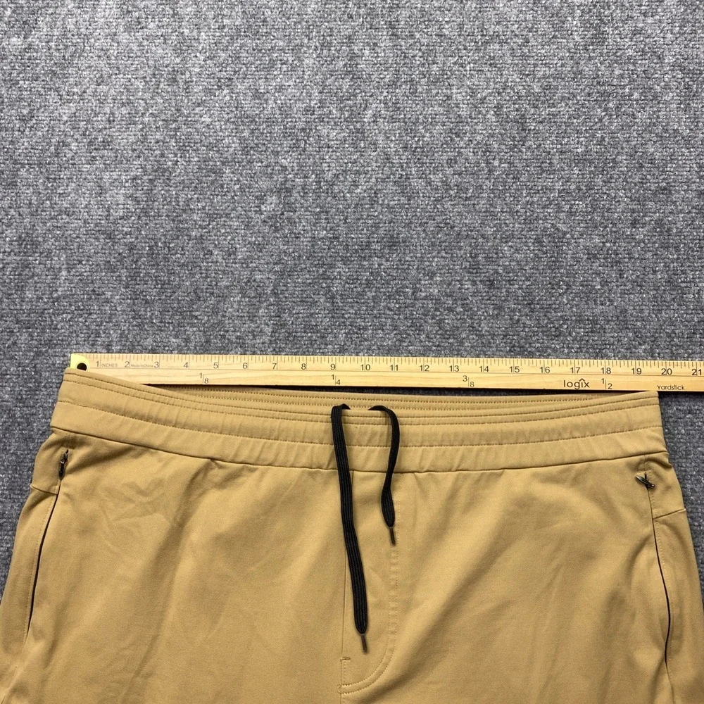 Public Rec All Day Every Day‎ Pant Mens Sz 42 Tan Khaki Stretch Tapered Grunge